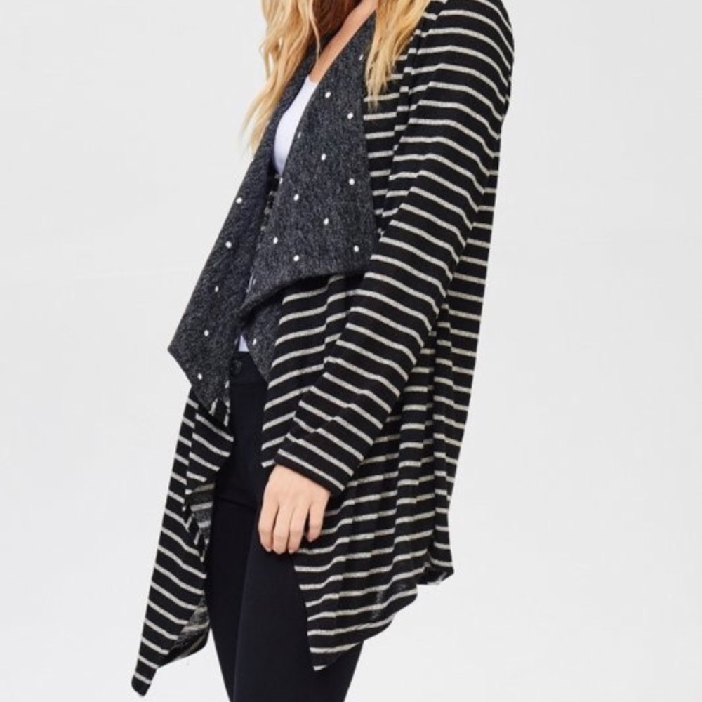 ❗️Last 1! SMALL Striped polka dot lining sweater - Picture 5 of 8
